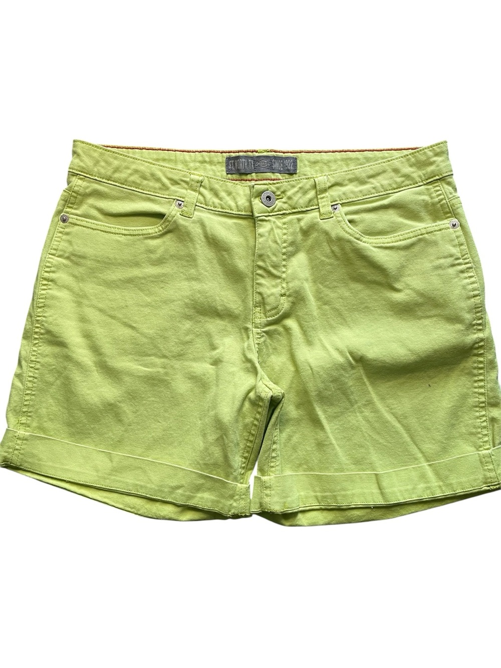 Dickies Women's Lime Green Shorts